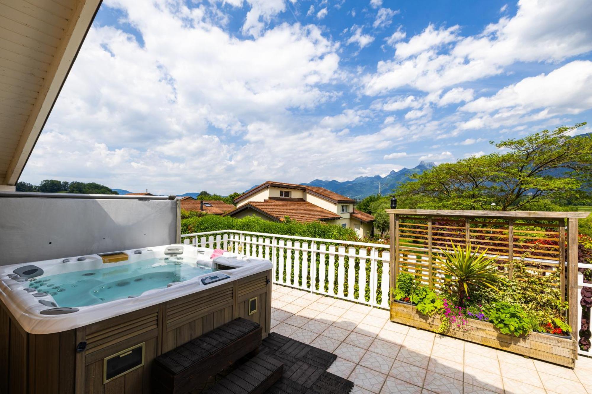 B&B Mon Reve, Petit Dejeuner Bio, Jacuzzi Les Evouettes Exterior foto